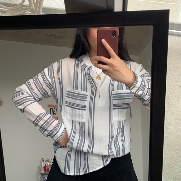 SOLD DO NOT BUY Striped Tunic Top - Picture 2 of 4